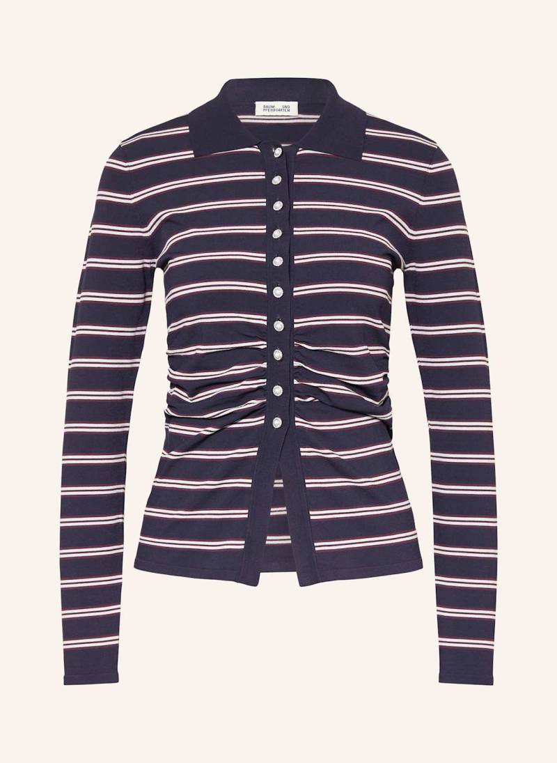 Baum Und Pferdgarten Jersey-Poloshirt Camiline Mit Schmuckperlen lila von BAUM UND PFERDGARTEN