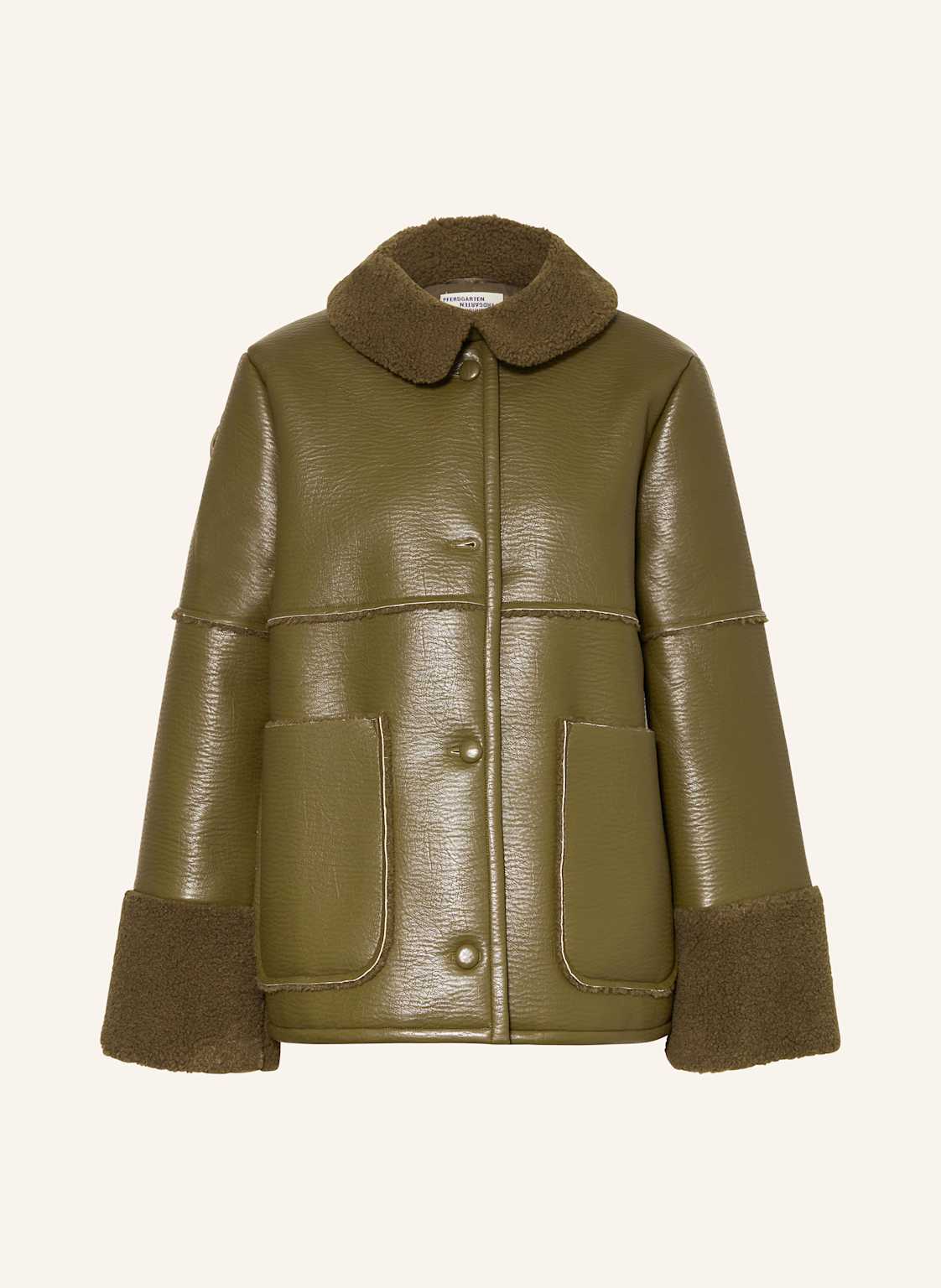 Baum Und Pferdgarten Lederjacke Birdie gruen von BAUM UND PFERDGARTEN