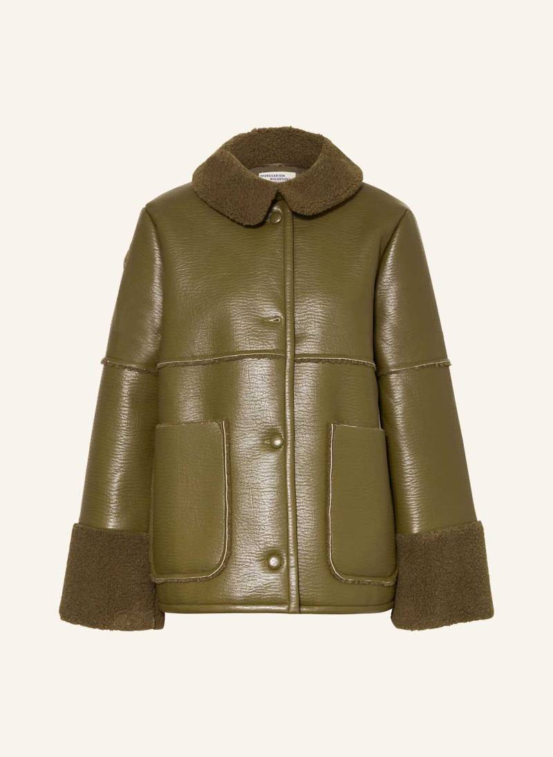 Baum Und Pferdgarten Lederjacke Birdie gruen von BAUM UND PFERDGARTEN