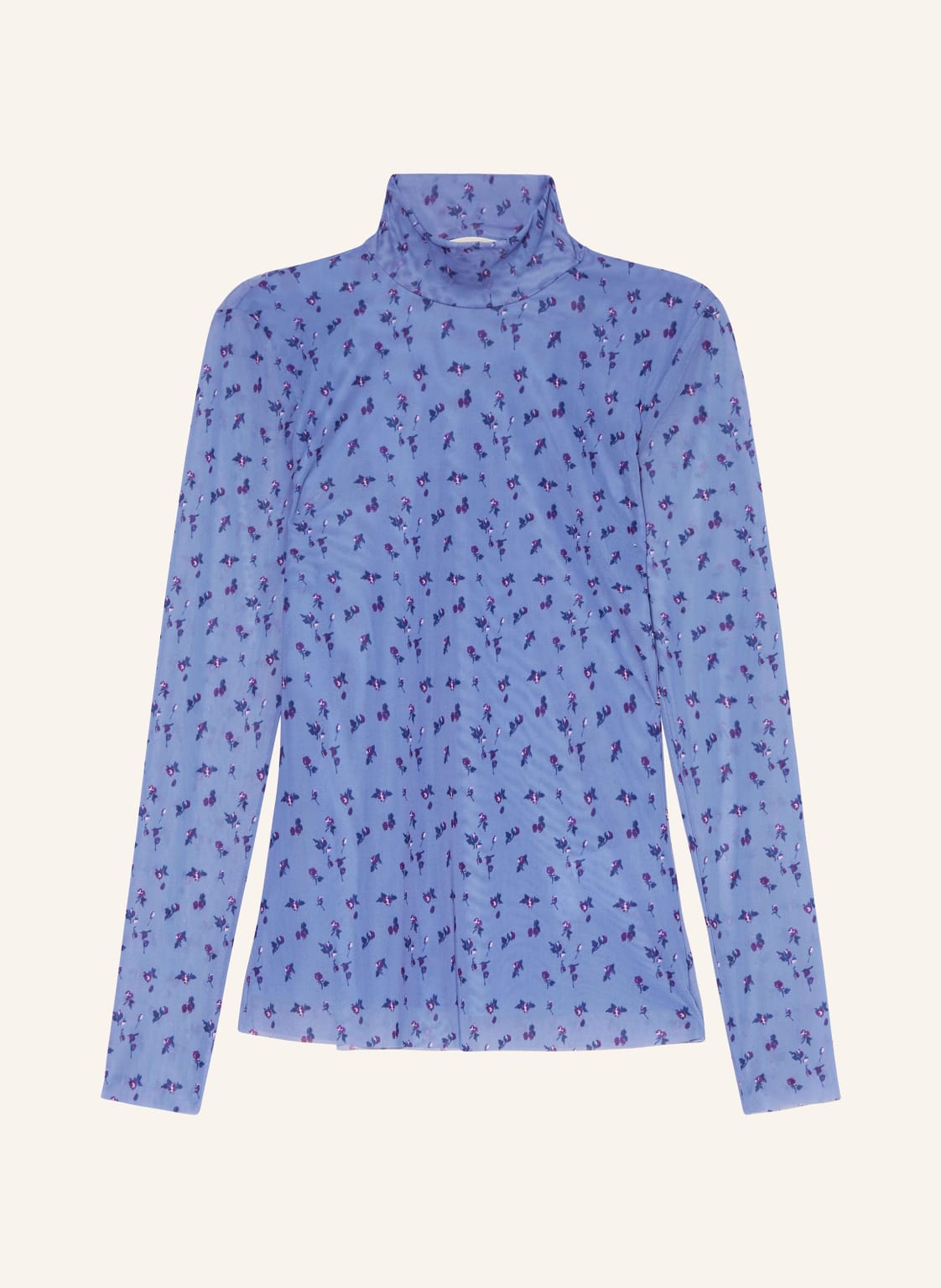 Baum Und Pferdgarten Longsleeve Jodi Aus Mesh blau von BAUM UND PFERDGARTEN