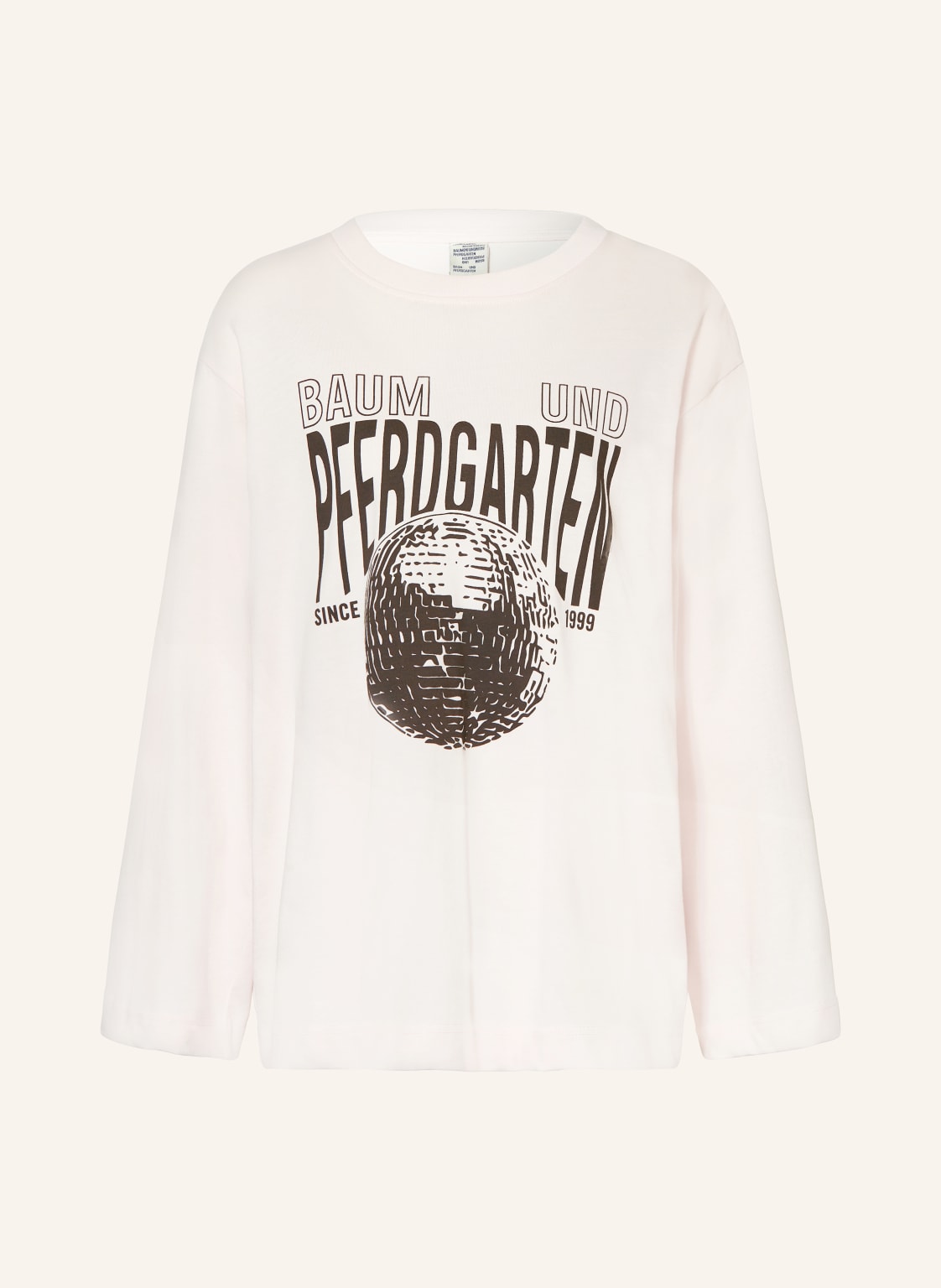 Baum Und Pferdgarten Oversized-Sweatshirt Jeevana beige Baum Und Pferdgarten Oversized-Sweatshirt Jeevana beige von BAUM UND PFERDGARTEN