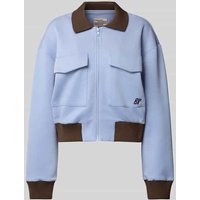 BAUM & PFERDGARTEN Jacke mit Pattentaschen in Hellblau, Größe L von BAUM & PFERDGARTEN
