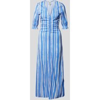 BAUM & PFERDGARTEN Maxikleid aus Seide-Mix in Blau, Größe 42 von BAUM & PFERDGARTEN