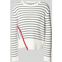 BAUM & PFERDGARTEN Pullover in Strick-Optik in Weiss, Größe L von BAUM & PFERDGARTEN
