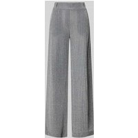 BAUM & PFERDGARTEN Stoffhose mit elastischem Bund in Silber, Größe XS von BAUM & PFERDGARTEN