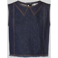 BAUM & PFERDGARTEN Tanktop in Denim-Optik in Jeansblau, Größe 40 BAUM & PFERDGARTEN Tanktop in Denim-Optik in Jeansblau, Größe 40 von BAUM & PFERDGARTEN