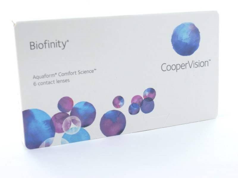 BAUSCH + LOMB Monatslinsen Biofinity 6er-Box von BAUSCH + LOMB