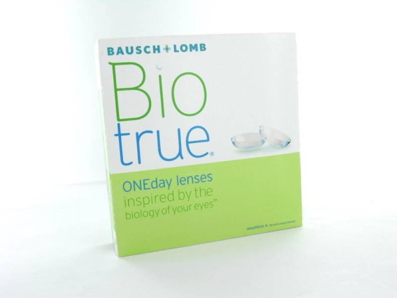 BAUSCH + LOMB Tageslinsen Biotrue 90er-Box von BAUSCH + LOMB