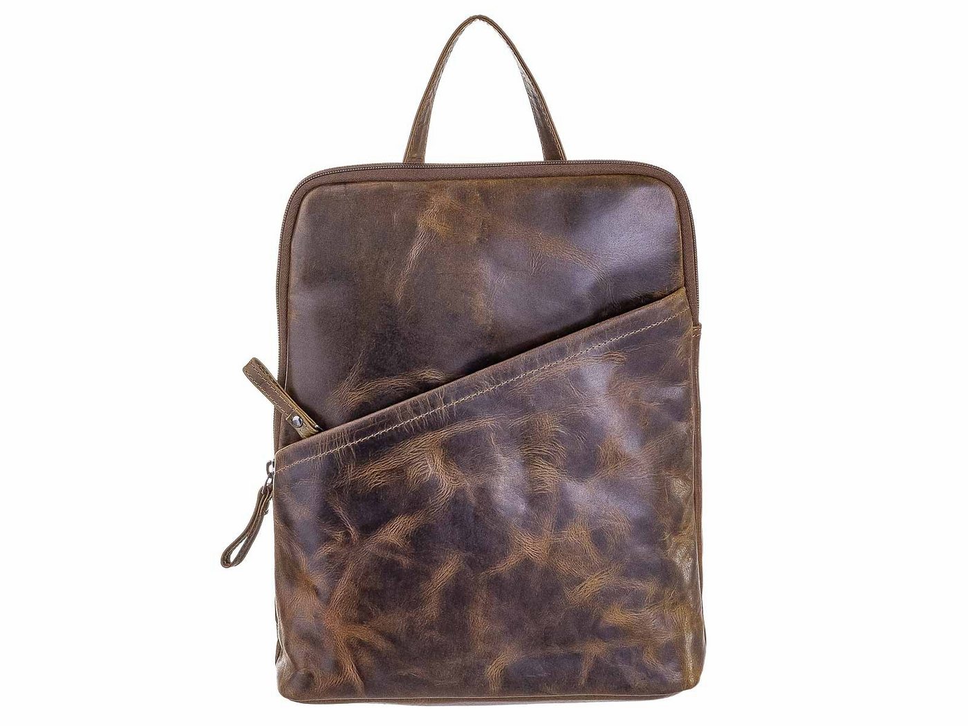 BAXX´s Freizeitrucksack Leder Damen Rucksack Daypack S43 (1-tlg), Echtleder von BAXX´s