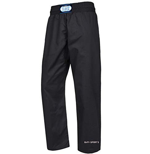 BAY Krav MAGA BW Israel Hose Baumwolle schwarz (160 - S) von BAY