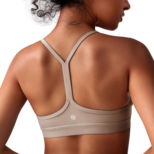 BAYDI Clouduxi Y-Rücken Sport BH - Leichte Unterstützung Racerback Yoga BH, A-C Tasse von BAYDI