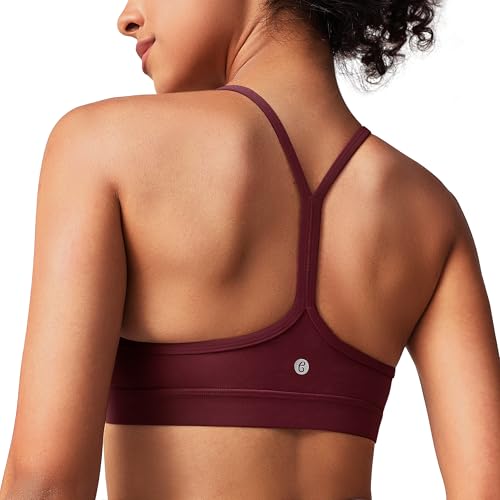 BAYDI Clouduxi Y-Rücken Sport BH - Leichte Unterstützung Racerback Yoga BH, A-C Tasse von BAYDI