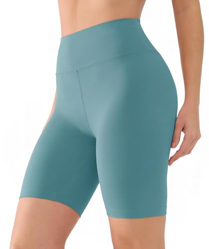 BAYDI Creamlush Radlerhose Damen - 20 cm Großgrößen Bequeme Kurze Sporthose mit Hoher Taille für Yoga Pilates Freizeit Alltag BAYDI Creamlush Radlerhose Damen - 20 cm Großgrößen Bequeme Kurze Sporthose mit Hoher Taille für Yoga Pilates Freizeit Alltag von BAYDI