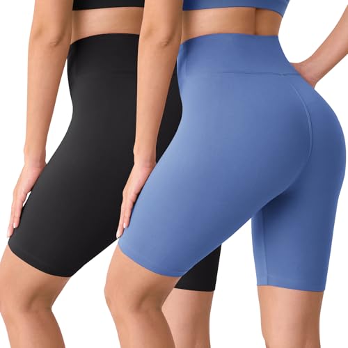 BAYDI Creamlush Radlerhose Damen Bequeme Kurze Sporthose mit Hoher Taille für Yoga Pilates Freizeit Alltag BAYDI Creamlush Radlerhose Damen Bequeme Kurze Sporthose mit Hoher Taille für Yoga Pilates Freizeit Alltag von BAYDI