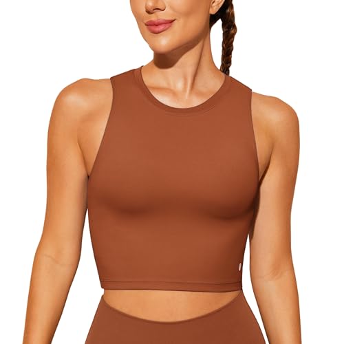BAYDI Nudi Sport BH Damen ohne Buegel Bustier Abnehmbare Gepolsterte Crop-Tops Hochgeschlossenes Tanktop Yoga Fitness Soft Bra BAYDI Nudi Sport BH Damen ohne Buegel Bustier Abnehmbare Gepolsterte Crop-Tops Hochgeschlossenes Tanktop Yoga Fitness Soft Bra von BAYDI