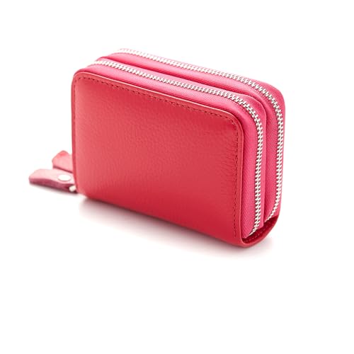BAYINBROOK Portemonnaie Damen Klein、Geldbörsen、Wallet mit Münzfach、Damen Kreditkartenetui Geldbeutel、Geeignet für Verschiedene Anlässe、Mehrere Farben Erhältlich (rosa) von BAYINBROOK