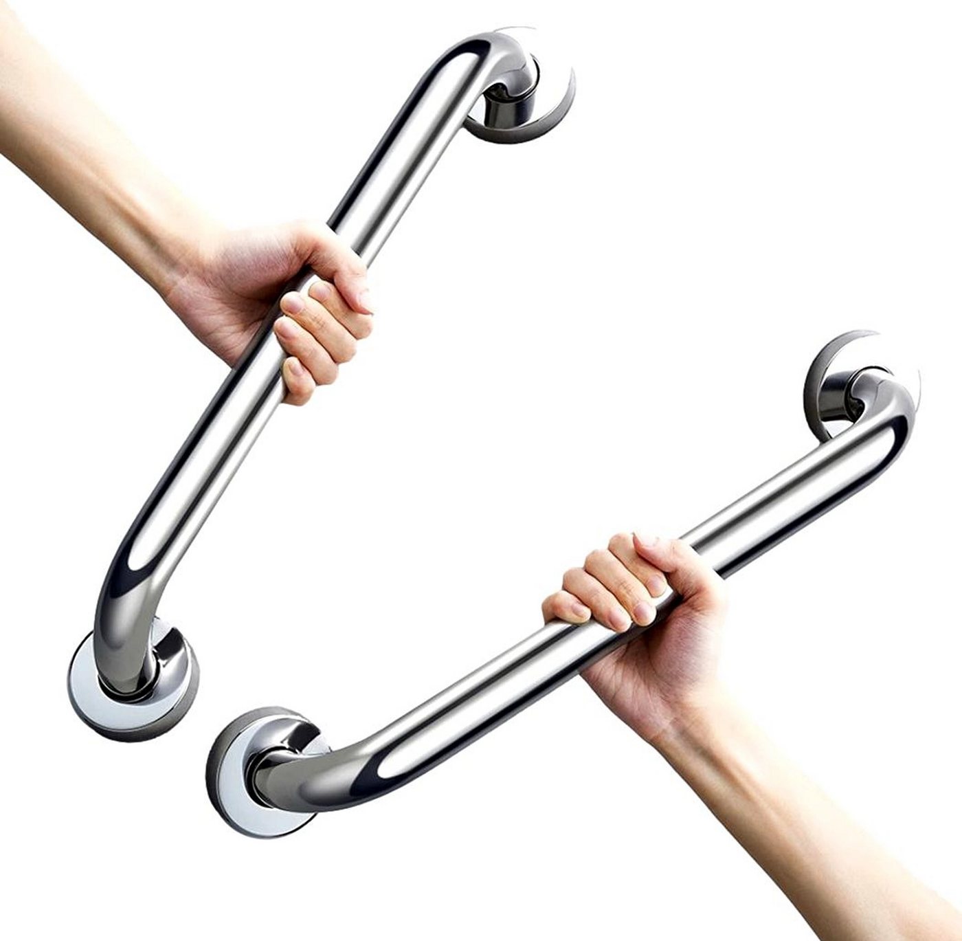 BAYLI Badewannengriff 2er Set Badezimmer Haltegriff Edelstahl - 60 cm Sicherheitsgriffe für BAYLI Badewannengriff 2er Set Badezimmer Haltegriff Edelstahl - 60 cm Sicherheitsgriffe für von BAYLI