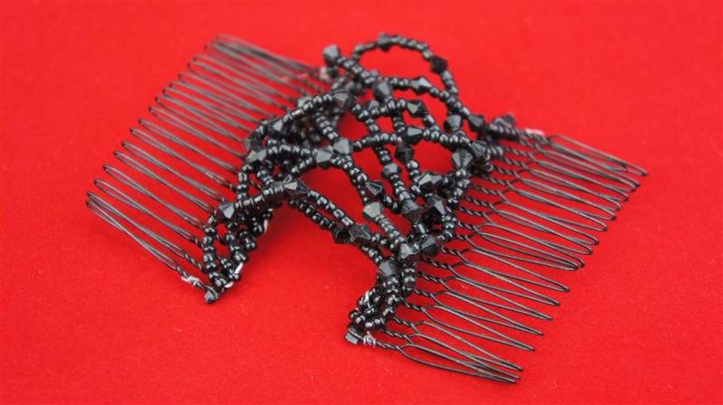 BAYLI Haarbürste 2in1 Frisurenhilfe & Haarschmuck Hochzeit 2er Set Haar Twister Pferdes von BAYLI