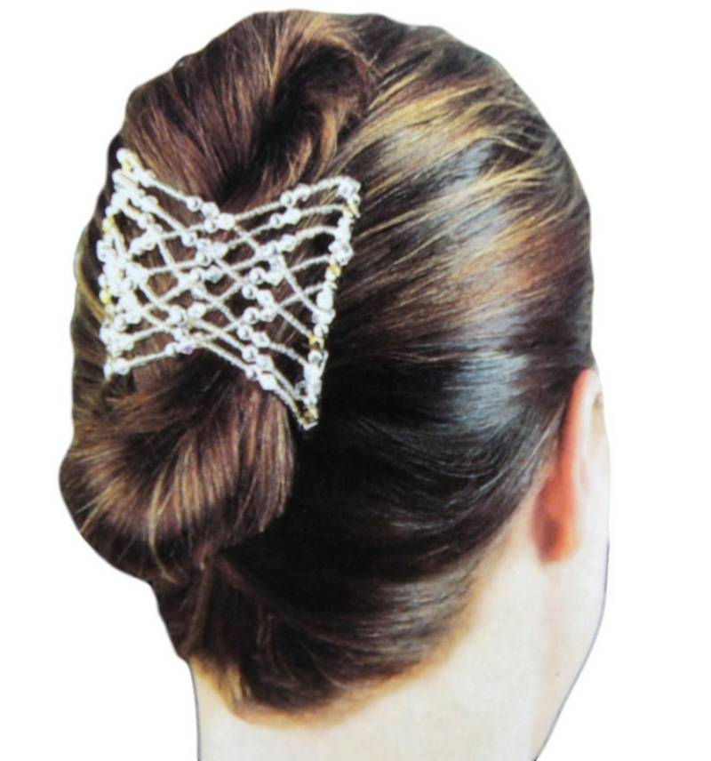 BAYLI Haarbürste 2in1 Frisurenhilfe & Haarschmuck Hochzeit 2er Set Haar Twister Pferdes von BAYLI