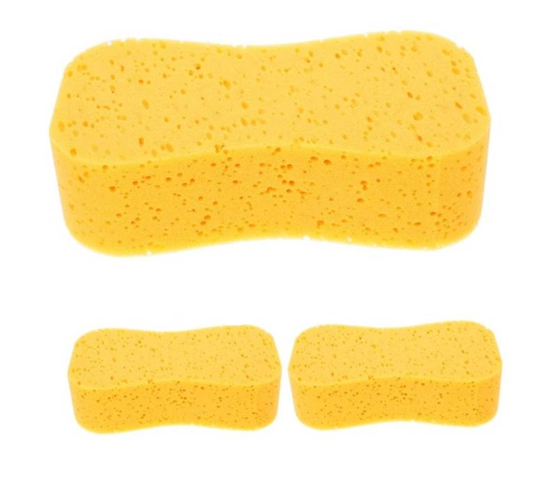 BAYLI Schwamm 3 Stück XL Autoschwamm aussen 218x116x66 cm - Universalschwamm groß von BAYLI