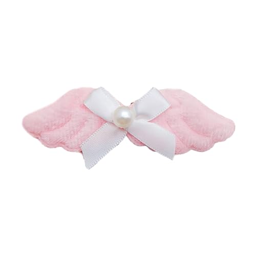 BAYORE Engelsflügel Entenschnabel Clip Haarspange Mädchen Haarspangen Kinder Seitenclip Haar Dekorieren Haarnadel Haarschmuck Engelsflügel Schleife Haarspangen Haarspange Für Frauen Mädchen von BAYORE