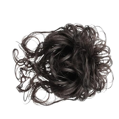 BAYORE Hochsteckfrisuren Haargummis Für Formelle Partys Lockige Perücken Brötchen Haargummi Haarverlängerung Haarseil Für Frauen Haar Styling Werkzeug Brötchen Haargummis von BAYORE