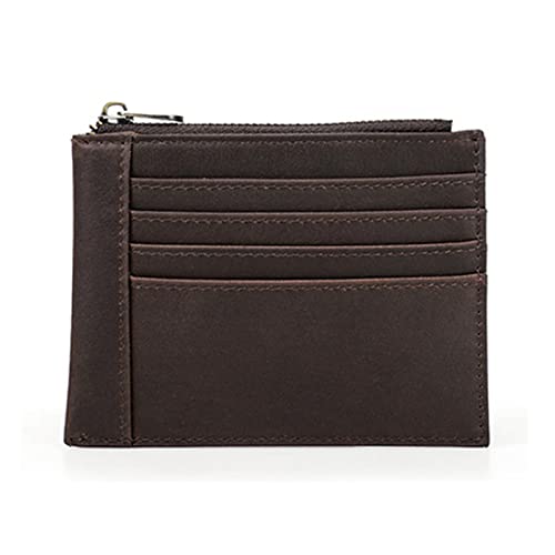 BAYORE Vintage Geld Tasche Verschluss Kreditkarte Männer Brieftasche Für Kopf Schicht Karte Brieftasche Kleine Geldbörse Geldbörsen Für Frauen von BAYORE