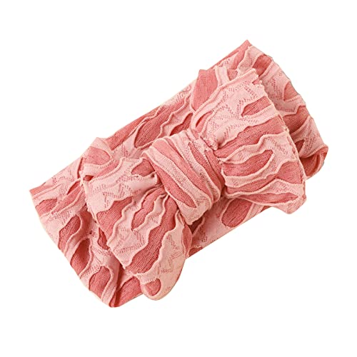 Baby Stirnband Bowknot Kopfbedeckung Weiche Elastische Kinder Turban Kinder Haarschmuck Geschenk Für Kleinkind Mädchen Kinder Foto Requisiten von BAYORE