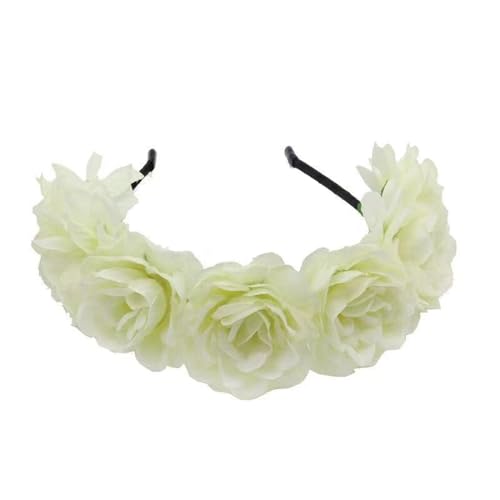 Blumen Stirnbänder Für Damen Braut Blumen Für Hochzeit Party Blumengirlanden Haarkranz Blumen Stirnbänder Blumen Stirnbänder Für Frauen von BAYORE