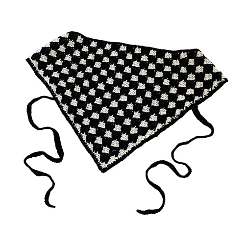 Frauen Bunte Schmutzabweisende Haarband Häkeln Für Bandanas Stirnband Elastische Haarbänder Turban Herbst Haar Accesso Schals Für Frauen Haar Acrylfasern Schal Farbabstimmung von BAYORE