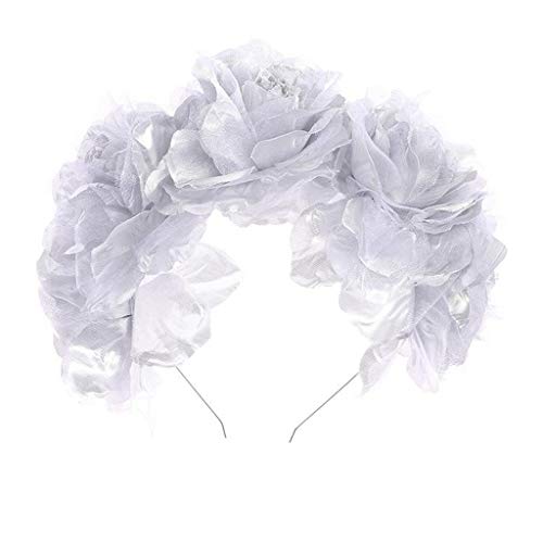 Frauen Hochzeit Braut Stirnband 3D Simualtion Strand Haar Hoop Stirnbänder Für Mädchen 8-12 von BAYORE