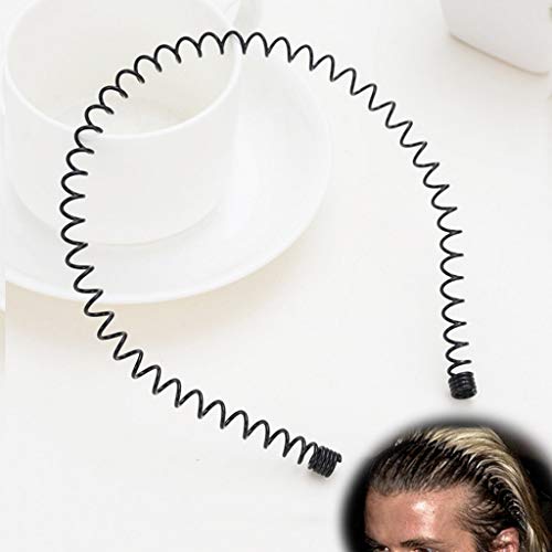 Frühling Stirnband Unsichtbare Männer Frauen Metall Schwarz Haar Band Mädchen Haar Schmuck Hea Kopf Bands Keine Slip Mode Für Frauen Für Winter von BAYORE