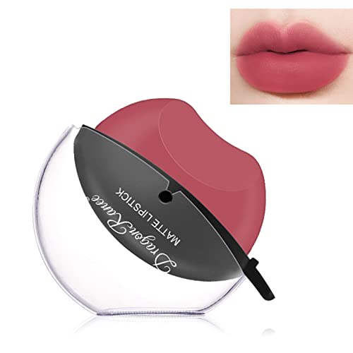 Glänzender Lippenstift Mattierter Samt Lipgloss Kosmetischer Wasserdichter Lippe Antihaft Cup Langlebiges Lippen Make Up Für Frauen Mattierter Samt Lipgloss von BAYORE