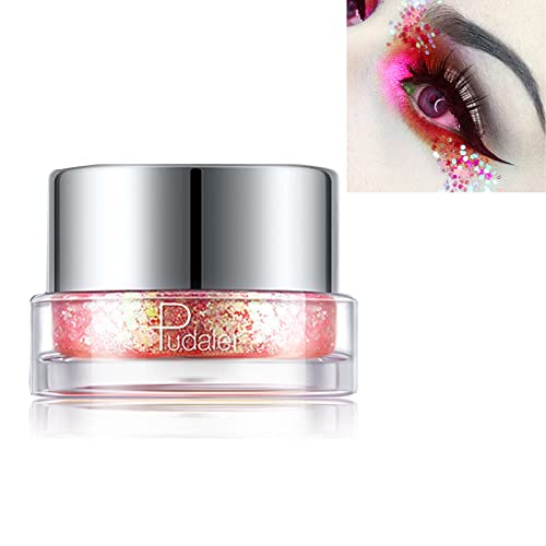 Glitzer Gel Weihnachten Party Make Up Gesicht Körper Augen Lippen Haare Nägel Kosmetik Festival Glitzer Lidschatten Glitzer Kosmetik Glitzer Kosmetiktasche Organizer Etui Glitzernde von BAYORE