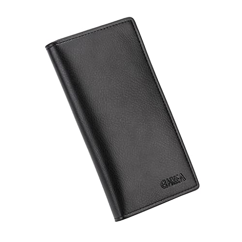 Herren Geldbörse Vintage PU Leder Geldbörse Bifold Business Münzfach Herren Geldbörse Bifold von BAYORE