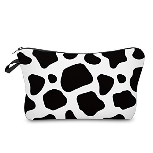 Kosmetiktasche Für Frauen Trendige Make Up Taschen Organizer Reise Wasserdicht Kulturbeutel Zubehör Cow Point Geschenke Kleines Kosmetiktaschen Set von BAYORE