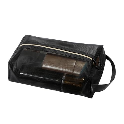 Make Up Tasche Kulturbeutel Netz Kosmetiktasche Für Zuhause Reisen Make Up Organizer Tasche Für Körperpflege Große Kapazität Handtasche Make Up Organizer Etui von BAYORE