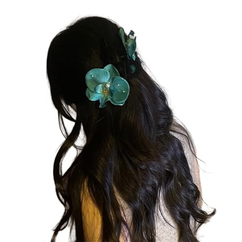 Niedliche Schmetterlings Haarklammer Mit Blumen Motiv Multifunktionales Haar Accessoire Trendiges Und Modisches Haarklammer Für Damen Haarspangen Passt Überall Hin. Haarspange von BAYORE