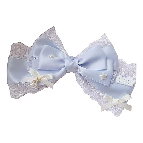 Show Bowknot Stirnband Spitze Headhoop/Haarspangen LolitaStyle Kostüm Kopfschmuck Mädchen Weiblich Cosplay Party Kopfschmuck Foto Haarband Foto Haarschmuck von BAYORE