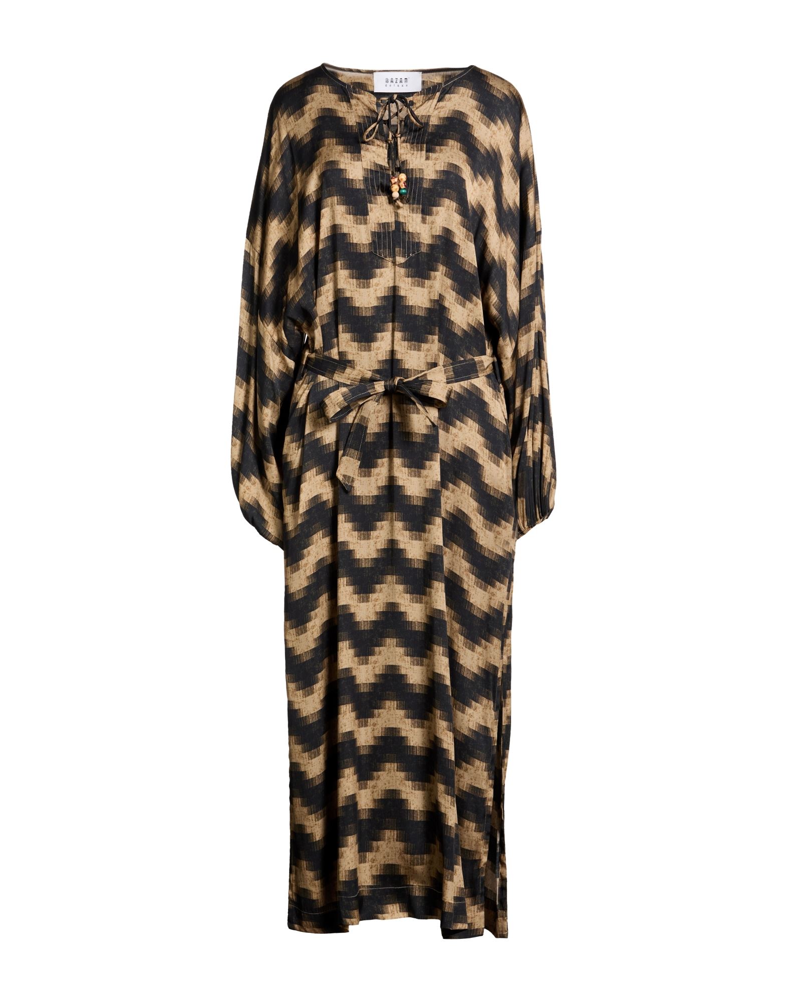 BAZAR DELUXE Maxi-kleid Damen Beige von BAZAR DELUXE