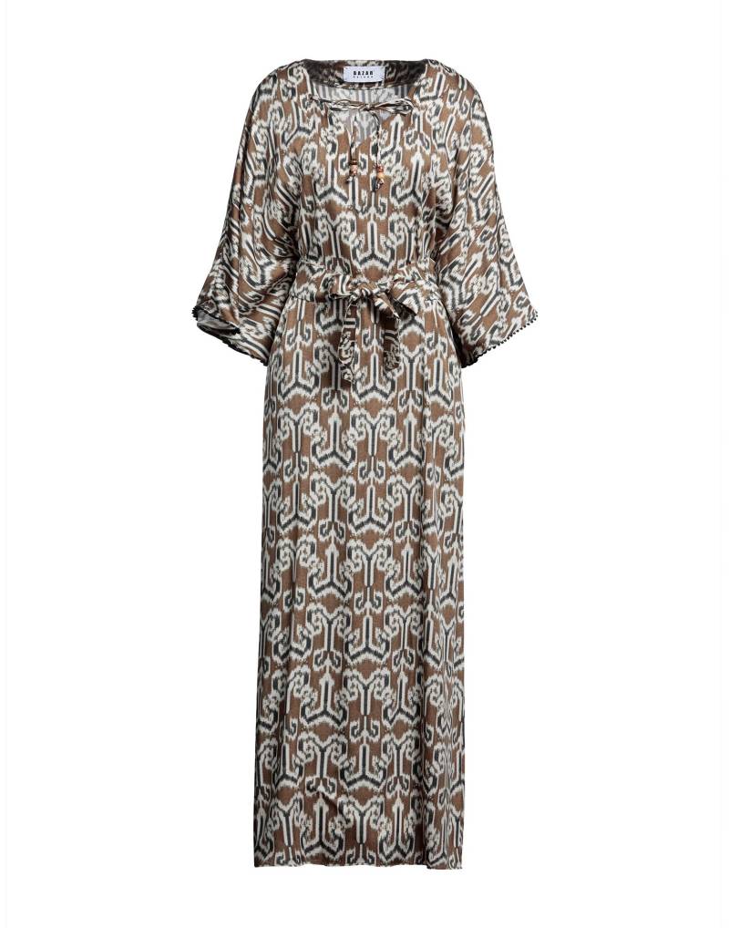 BAZAR DELUXE Maxi-kleid Damen Braun von BAZAR DELUXE