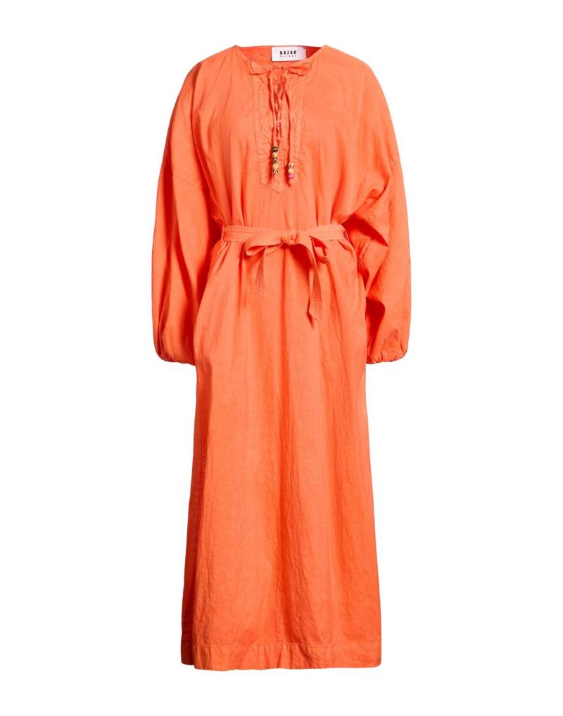 BAZAR DELUXE Maxi-kleid Damen Orange von BAZAR DELUXE