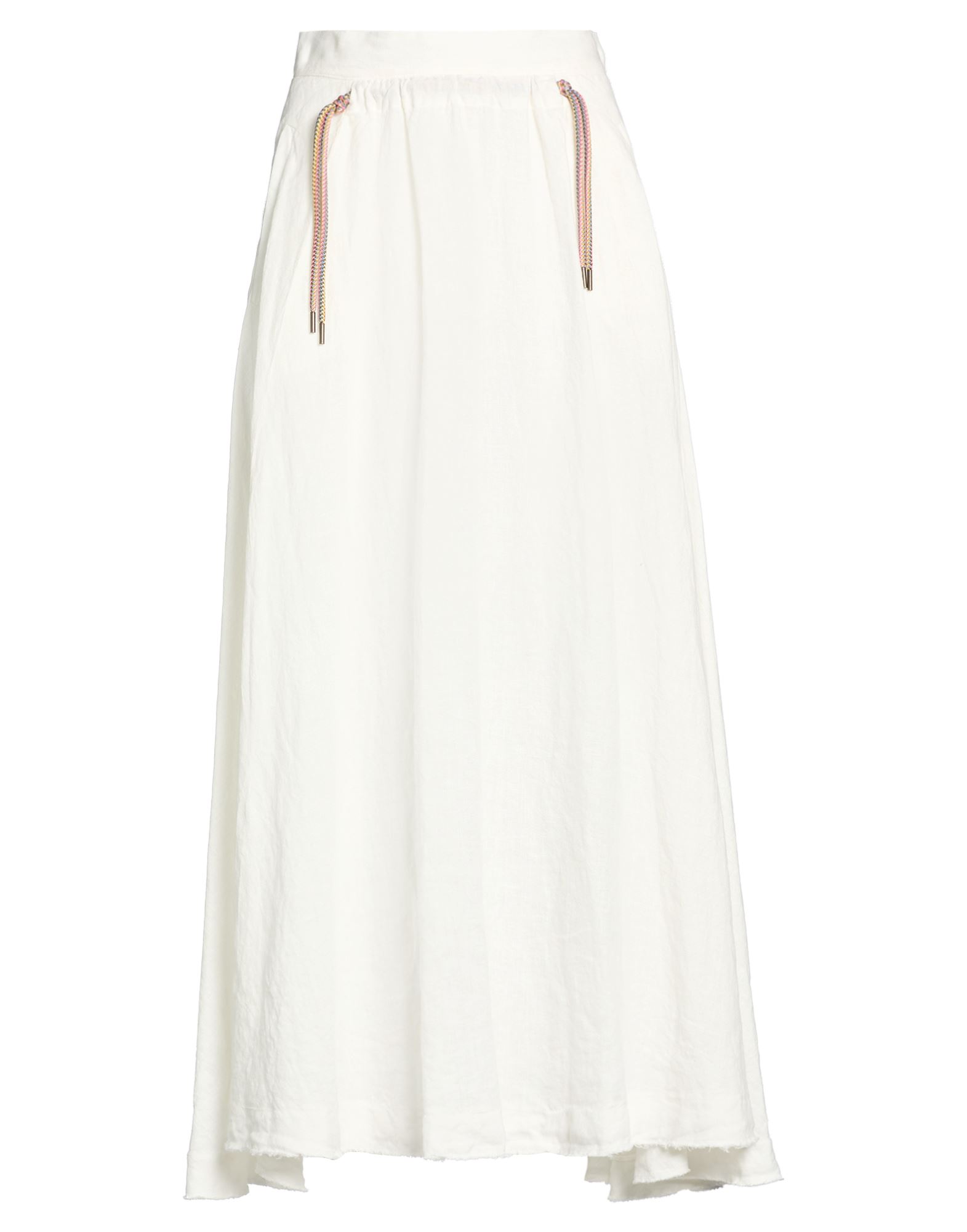 BAZAR DELUXE Maxi-rock Damen Weiß von BAZAR DELUXE