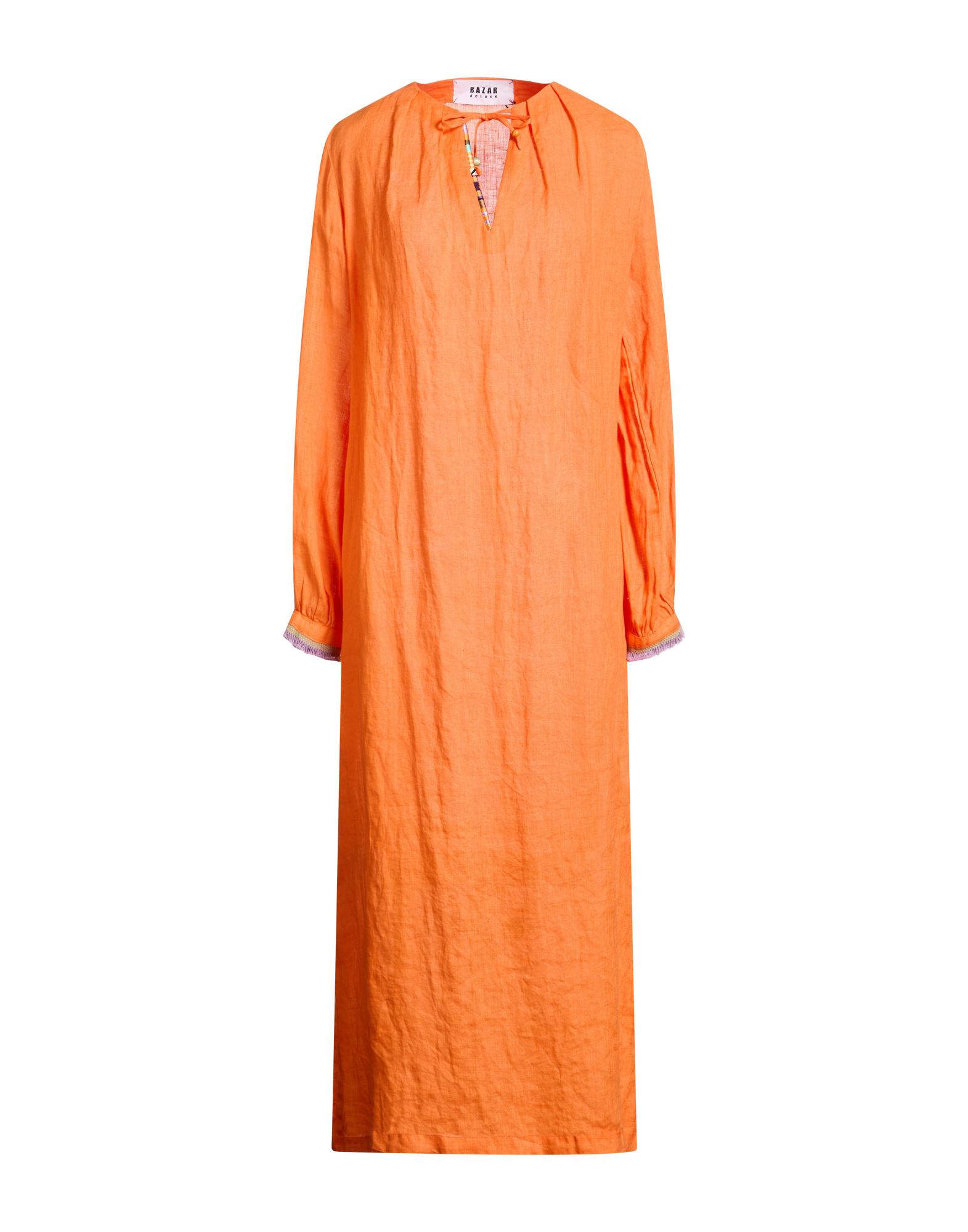 BAZAR DELUXE Midi-kleid Damen Orange von BAZAR DELUXE
