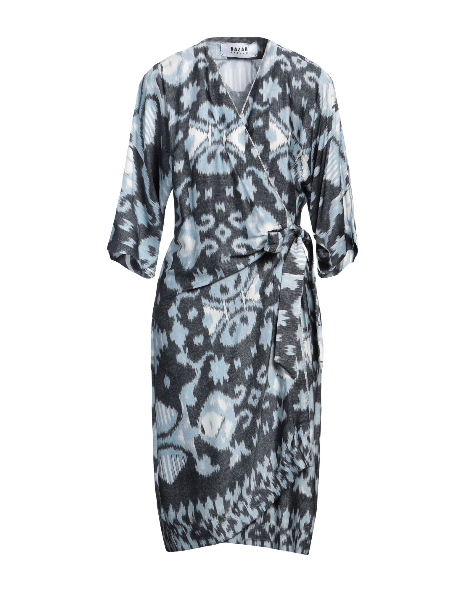 BAZAR DELUXE Midi-kleid Damen Taubenblau von BAZAR DELUXE