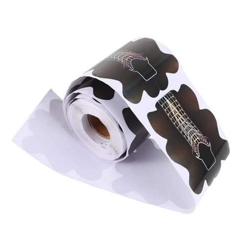 BAZEITFLOW 1 Roll Manicure Guide Aufkleber Für Nagelverlängerung Französische Nagelkunst Form Einfach Anwendung Nagelkunstzubehör Nagelformführer Aufkleber Aufkleber von BAZEITFLOW