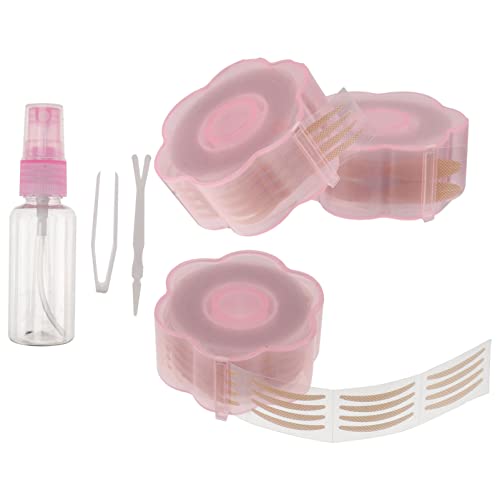 BAZEITFLOW 1 Satz Lace Double Eyelid Tapes Transparente Augenlid Sticker für Natürlichen Lid Zubehör Wie Pinzette und Sprühflasche für mit Schlupflidern Zufällige Farbe Zufällige Farbe von BAZEITFLOW