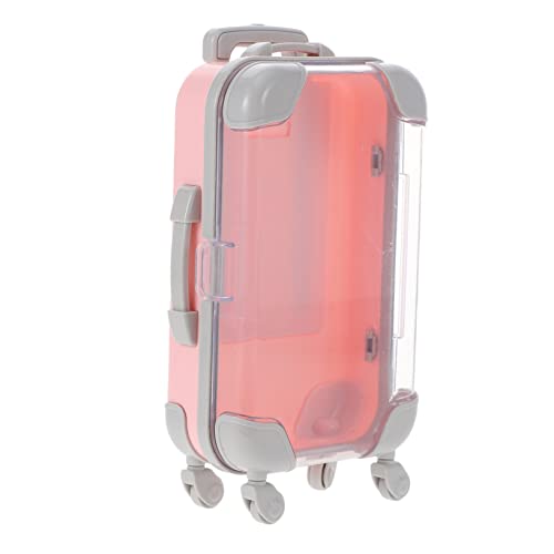 BAZEITFLOW 1 Stück Reisekoffer Form Box Wimpern Organizer Praktische Kunststoff Wimpern Aufbewahrungsbox im Kofferdesign für Reisen und Zuhause von BAZEITFLOW