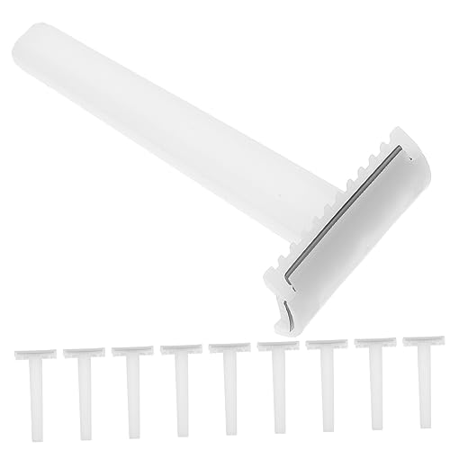 BAZEITFLOW 10 Einweg Rasierer für Damen und Herren Doppelte Klingen für Haarentfernung Tragbare Einweg Rasiermesser für Tägliche Nutzung von BAZEITFLOW