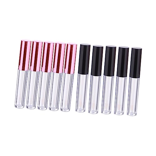 BAZEITFLOW 10 Stück 5ml Lipgloss Tube Leere Lippenstift Flasche Nachfüllbare Kosmetikbehälter Für Frauen Tragbar Und Für Selbstgemacht Lippenfarben BAZEITFLOW 10 Stück 5ml Lipgloss Tube Leere Lippenstift Flasche Nachfüllbare Kosmetikbehälter Für Frauen Tragbar Und Für Selbstgemacht Lippenfarben von BAZEITFLOW